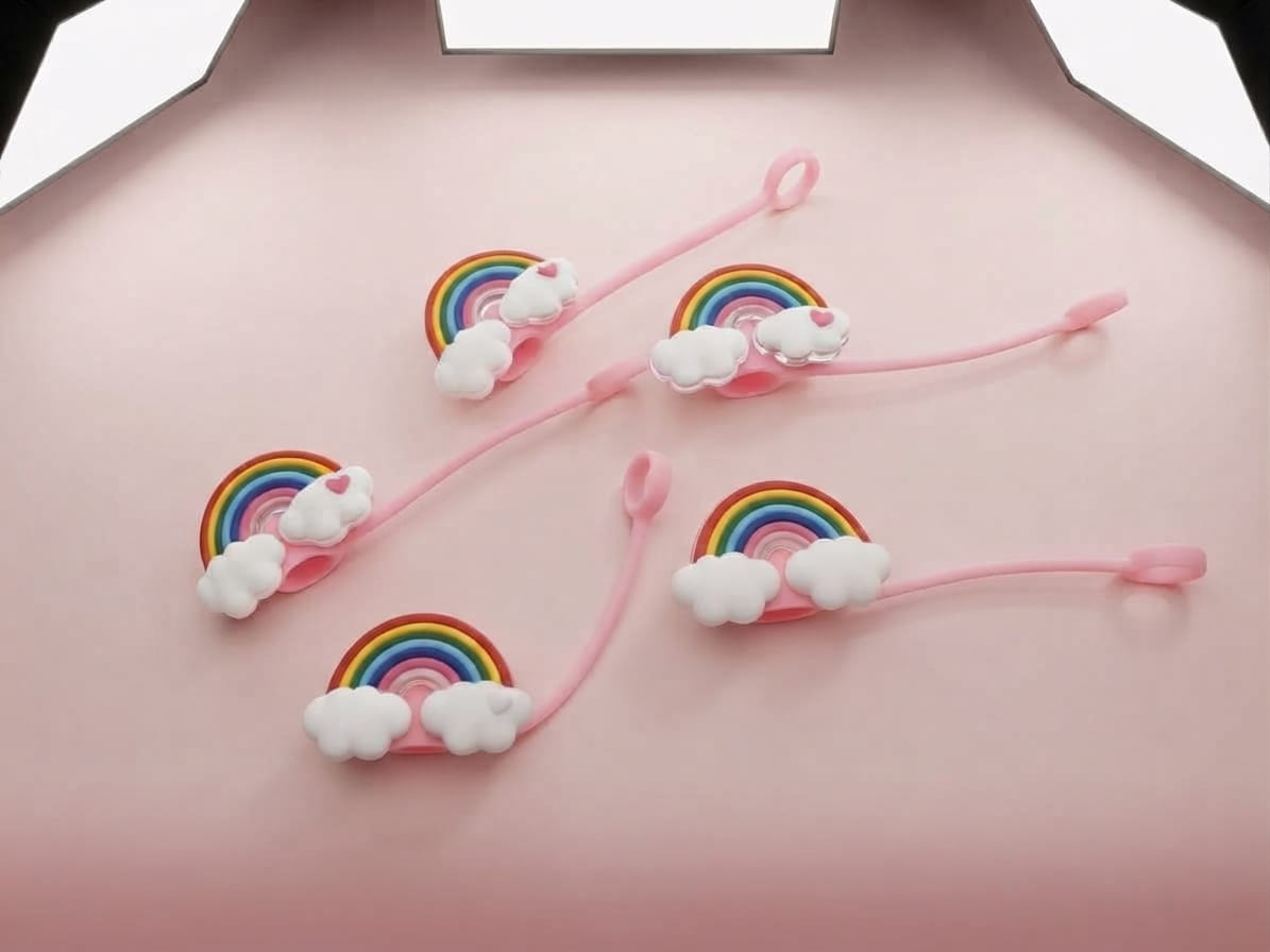 Tapa Pajillas Arcoiris